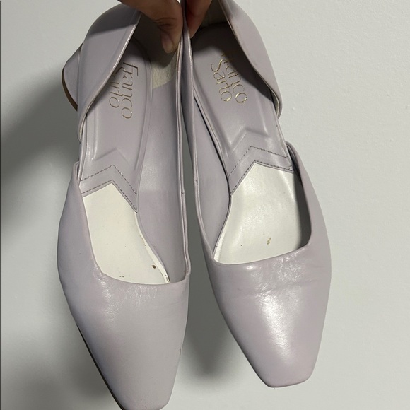 Franco Sarto Light Purple Heels - Picture 2 of 3